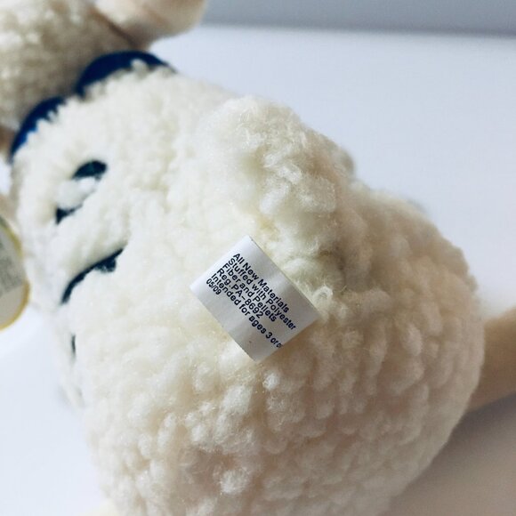 Serta Counting Sheep 3/8 Plush Stuffie Stuffed Animal Curto Toy 2000 Tag - Picture 15 of 16